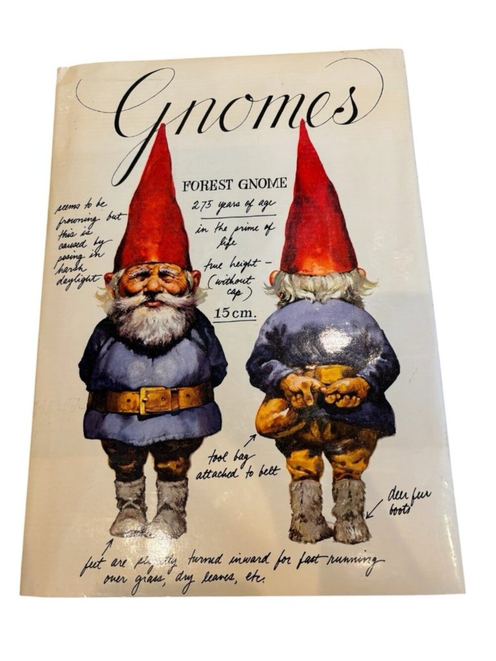 Gnomes by Wil Huygen - 1977 First English Edition